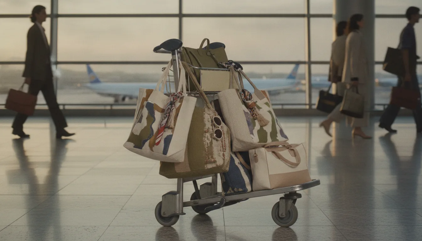 Terminal-tested: eight totes that live on famous shoulders.