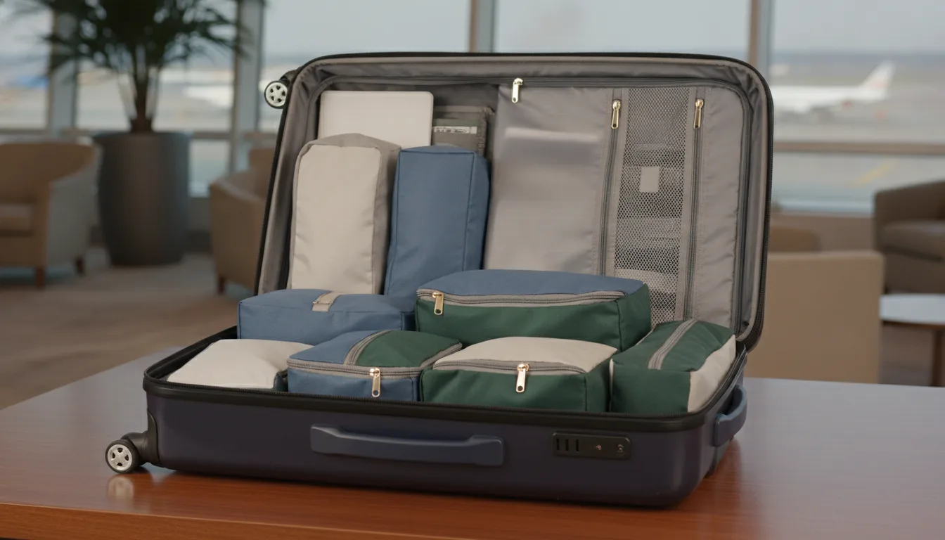 The stylist carry-on: every cubic inch has a job.