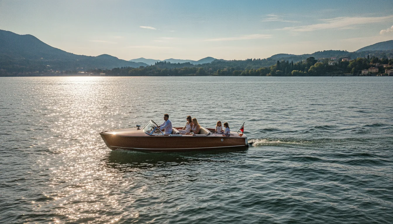 Boat days: the Clooney summer runs on the lake's schedule, not Hollywood's.
