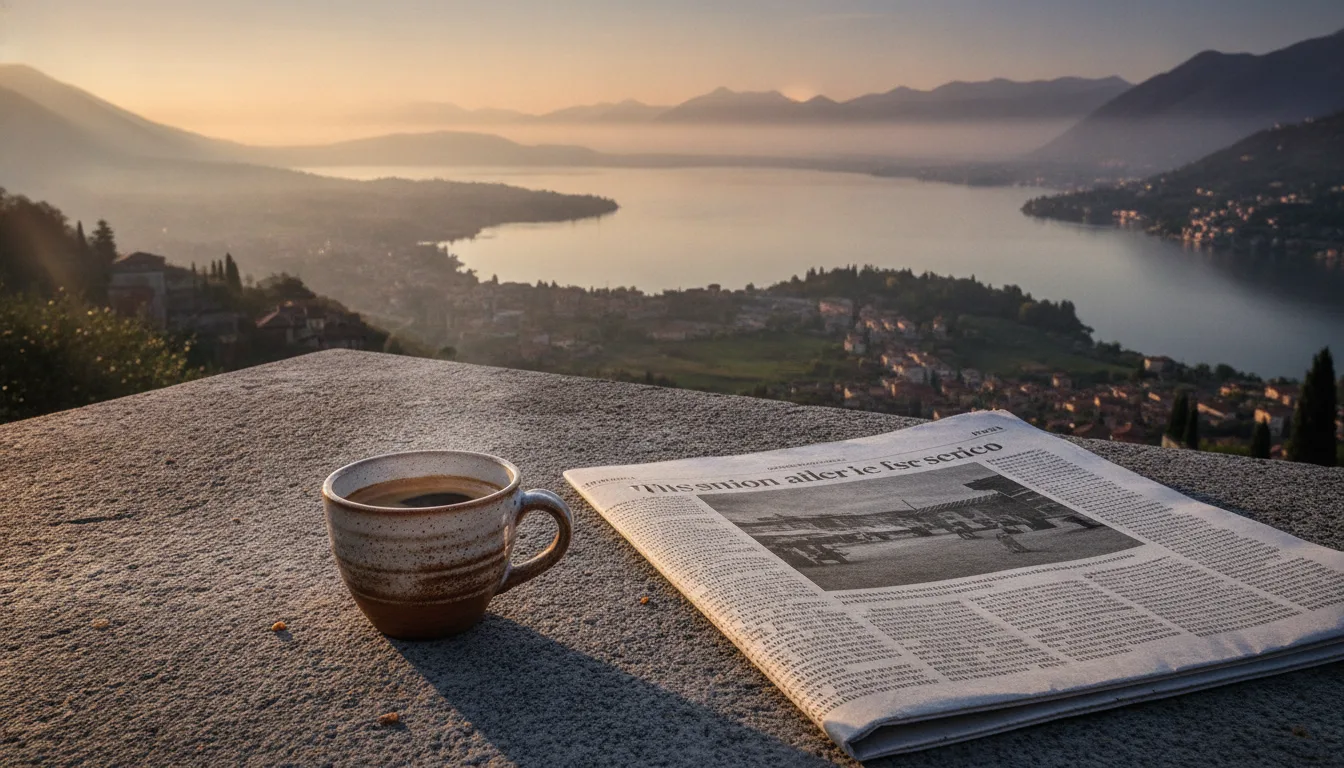 One espresso, one terrace, no phone. The slow start that wins.