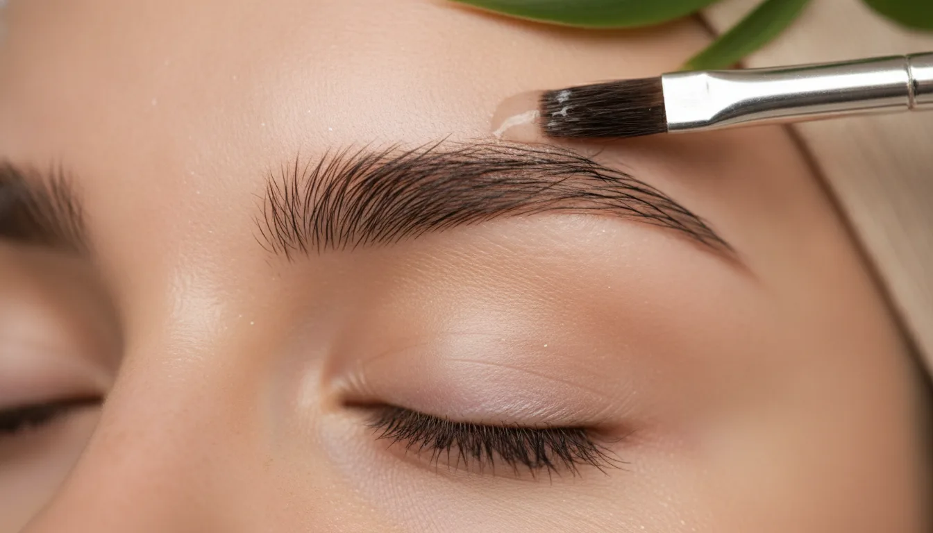 One stroke per brow, nightly, on clean dry skin. That's the whole routine.